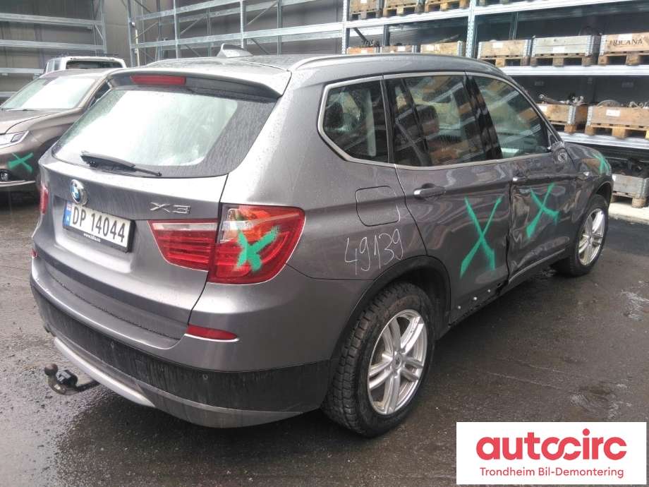 BMW X3 2010-2017 (F25) (F25), Motorkode: N47D20C, Girkassekode: 