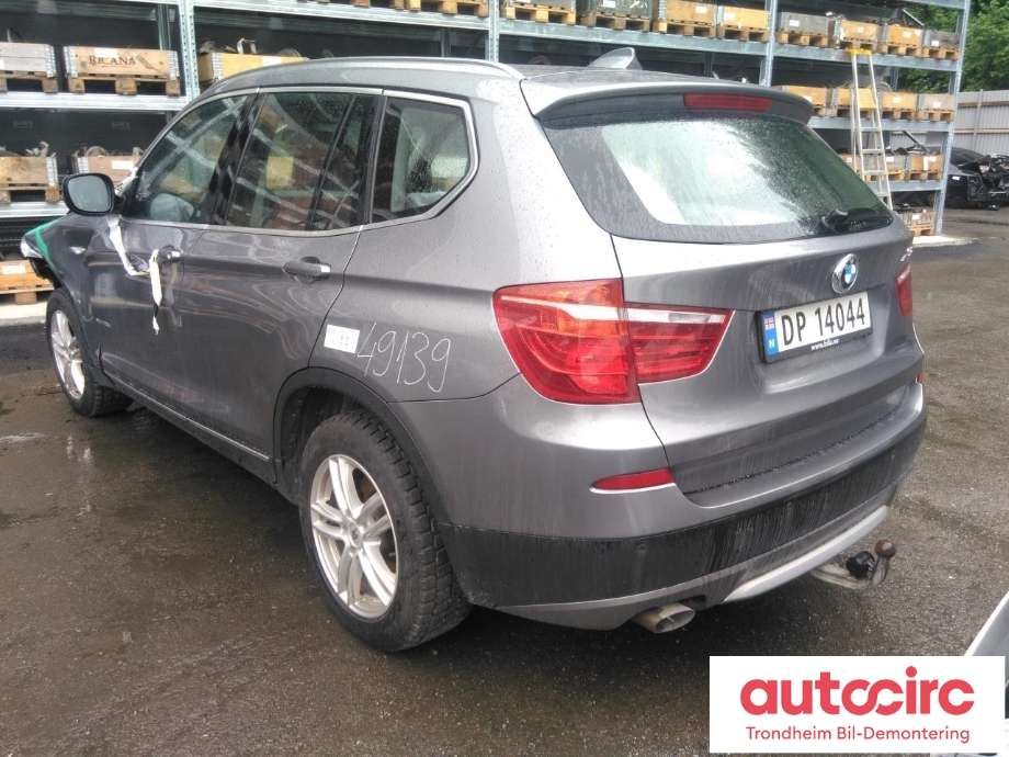 BMW X3 2010-2017 (F25) (F25), Motorkode: N47D20C, Girkassekode: 