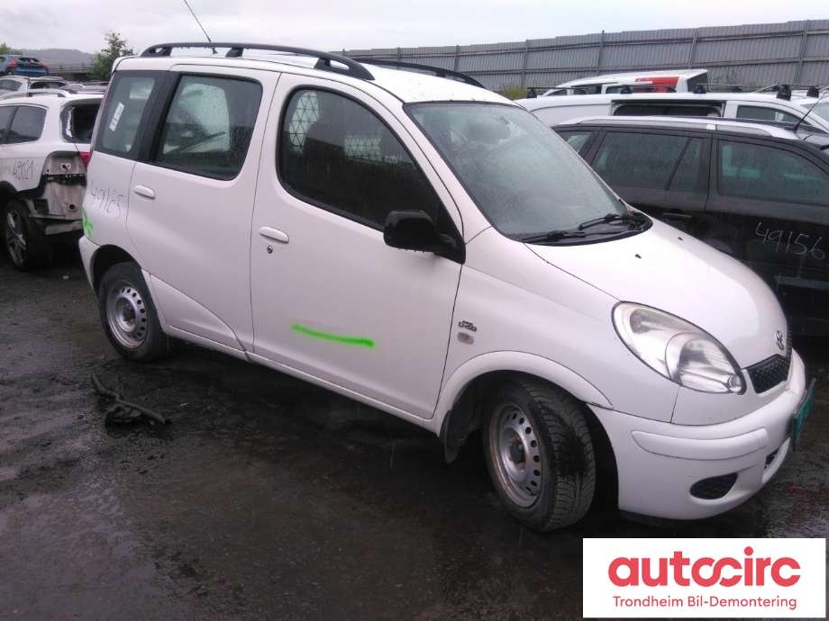 Toyota Yaris Verso 1999-2007 , Motorkode: 1ND-TV, Girkassekode: 