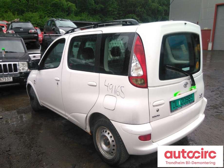 Toyota Yaris Verso 1999-2007 , Motorkode: 1ND-TV, Girkassekode: 