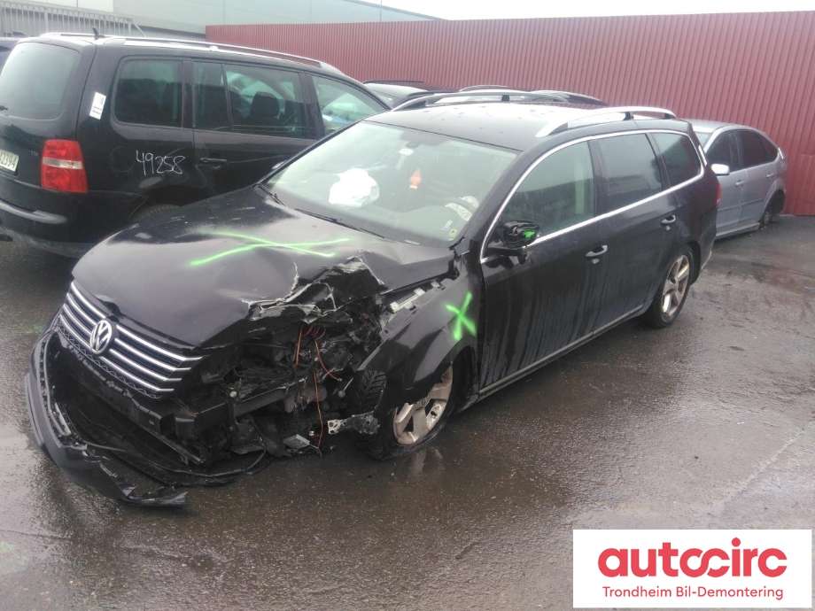 VW Passat 2011-2015 (B7) (B7), Motorkode: CAYC, Girkassekode: MYP