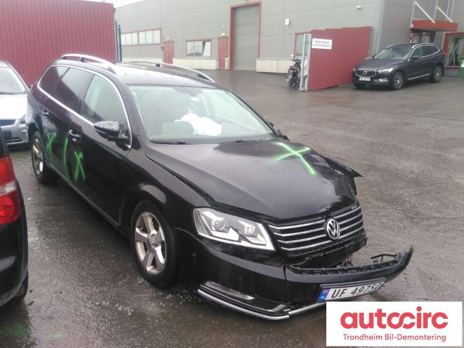VW Passat 2011-2015 (B7) (B7), Motorkode: CAYC, Girkassekode: MYP