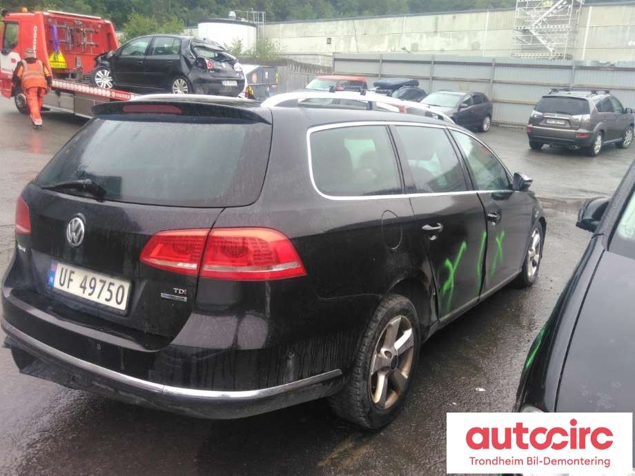 VW Passat 2011-2015 (B7) (B7), Motorkode: CAYC, Girkassekode: MYP