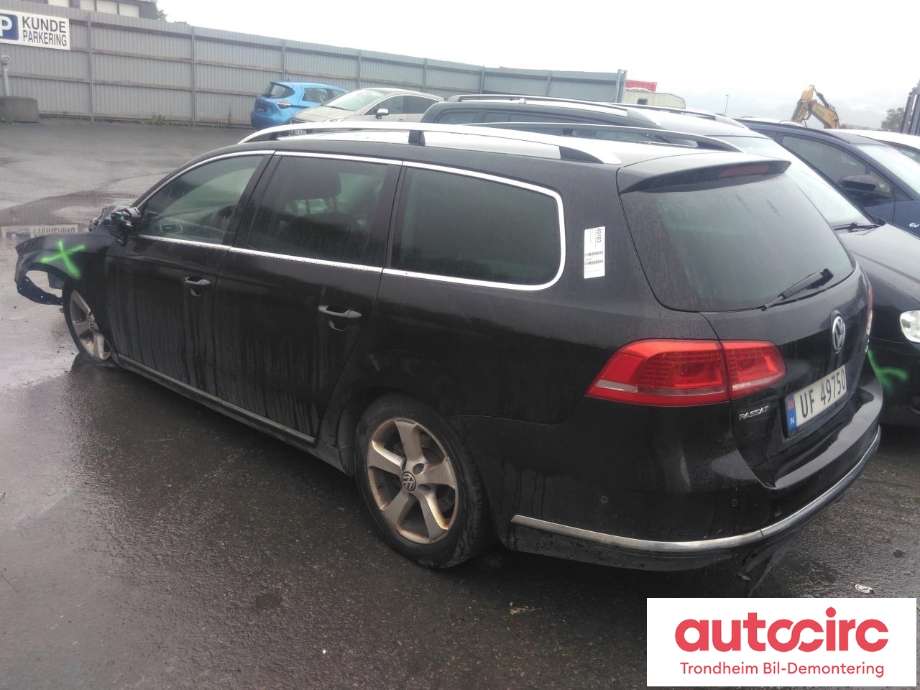 VW Passat 2011-2015 (B7) (B7), Motorkode: CAYC, Girkassekode: MYP