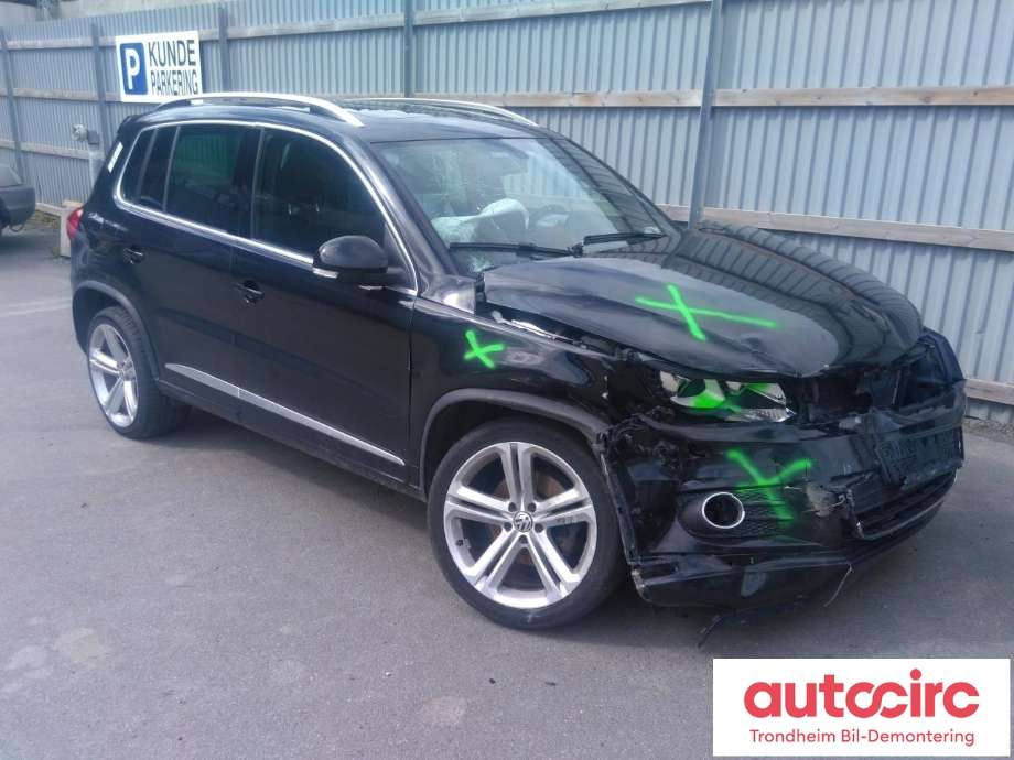 VW Tiguan 2011-2016 (Type I, Fase 2) , Motorkode: CFFB, Girkassekode: NZS