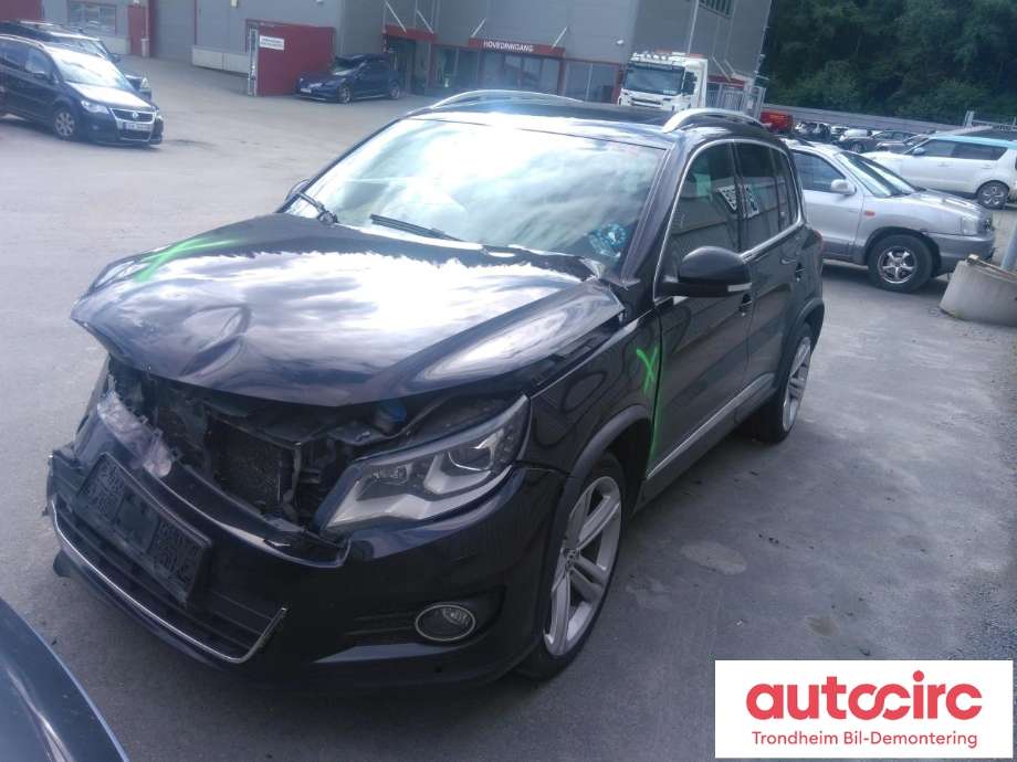 VW Tiguan 2011-2016 (Type I, Fase 2) , Motorkode: CFFB, Girkassekode: NZS