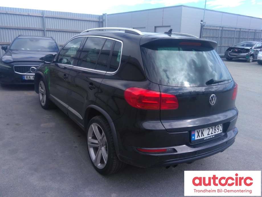 VW Tiguan 2011-2016 (Type I, Fase 2) , Motorkode: CFFB, Girkassekode: NZS