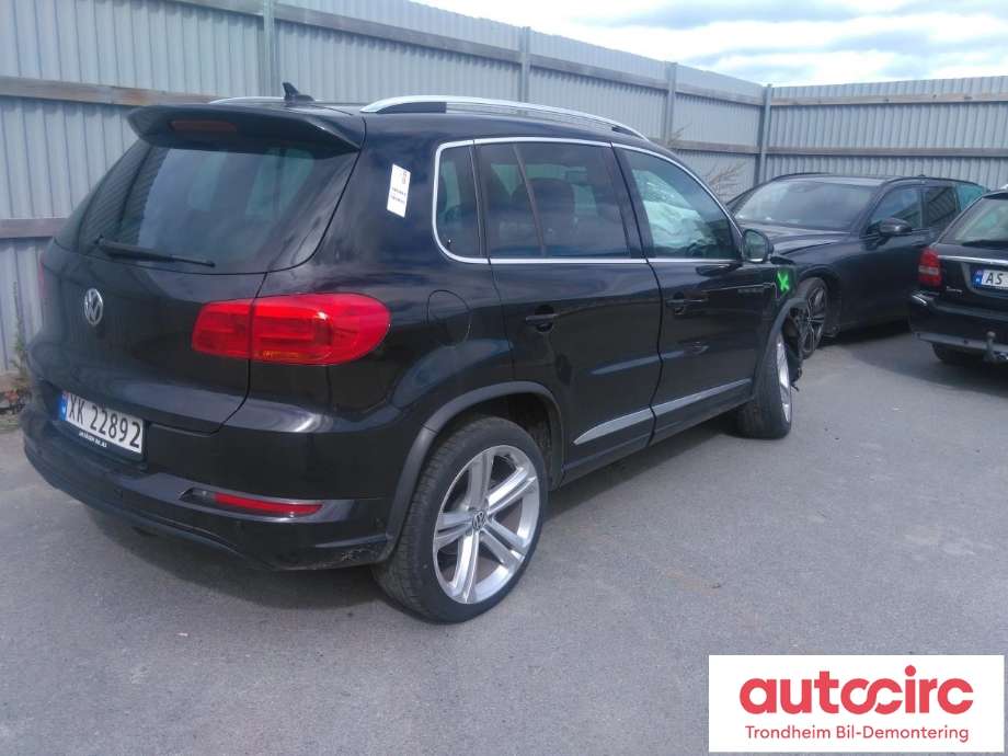 VW Tiguan 2011-2016 (Type I, Fase 2) , Motorkode: CFFB, Girkassekode: NZS