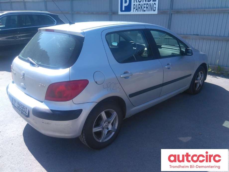 Peugeot 307 2001-2004 (Fase 1) , Motorkode: NFU, Girkassekode: