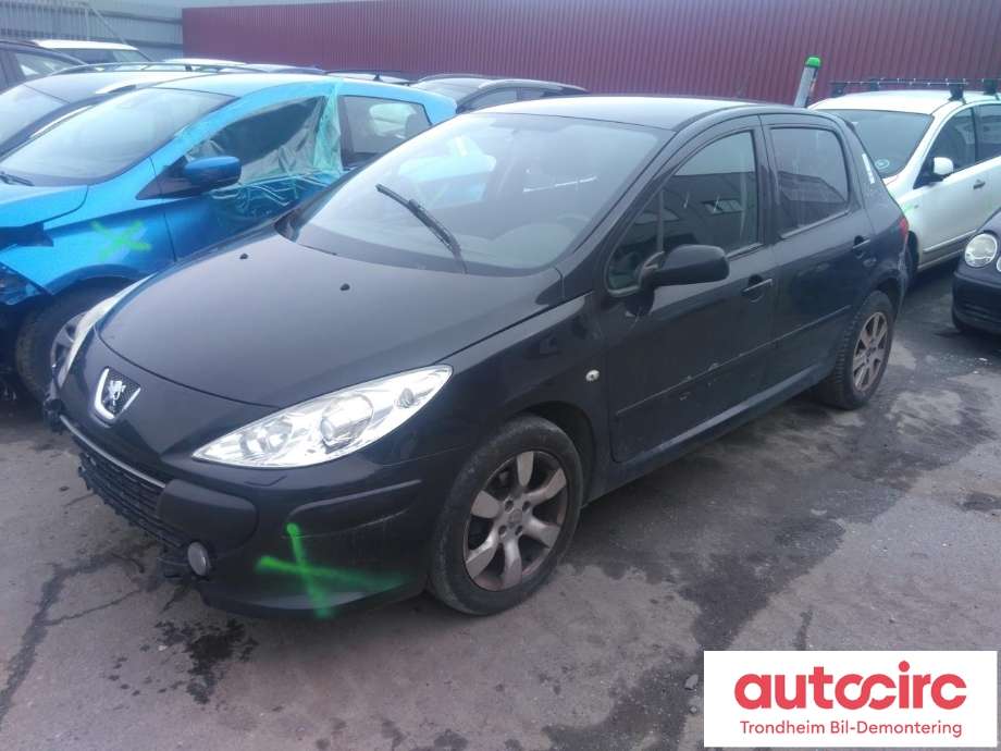 Peugeot 307 2005-2008 (Fase 2) , Motorkode: 9HX, Girkassekode: 5 TRINNS