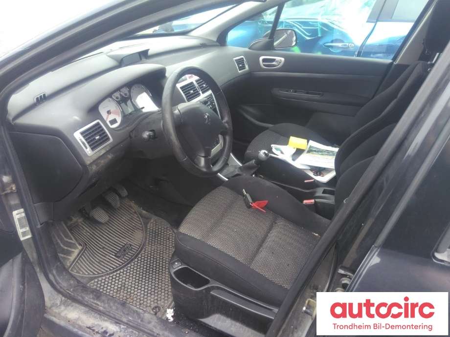 Peugeot 307 2005-2008 (Fase 2) , Motorkode: 9HX, Girkassekode: 5 TRINNS