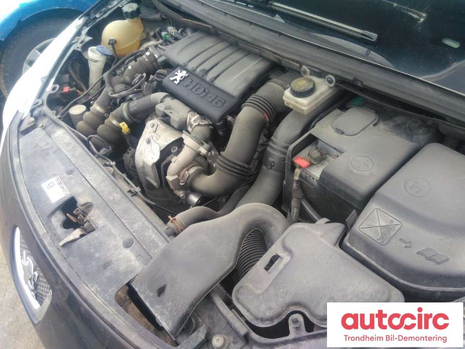 Peugeot 307 2005-2008 (Fase 2) , Motorkode: 9HX, Girkassekode: 5 TRINNS