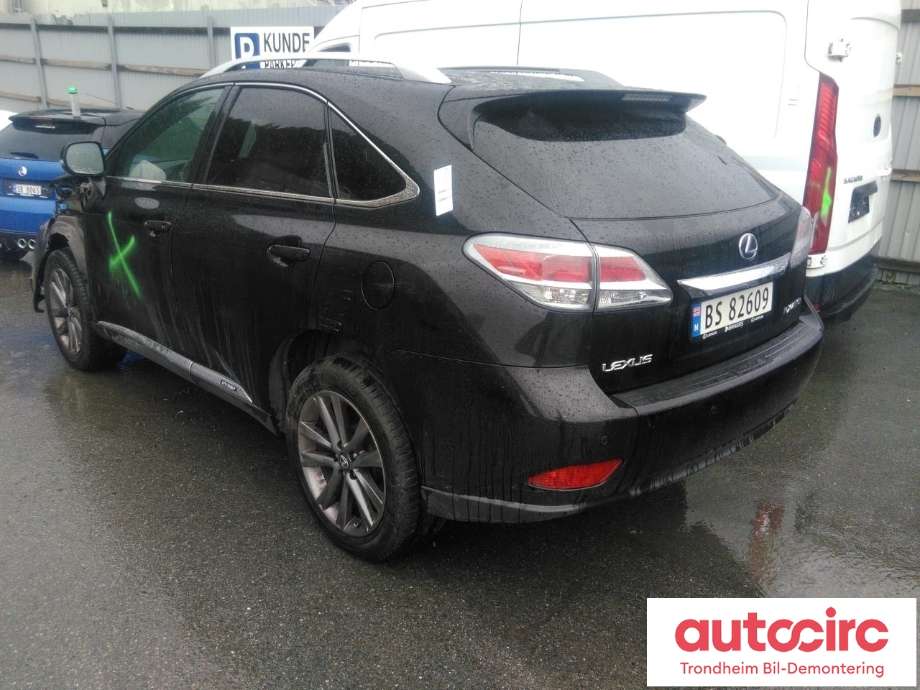 Lexus RX 2009-2015 (Type III) (AL10) (AL10), Motorkode: 2GR-FXE, Girkassekode: G105048010