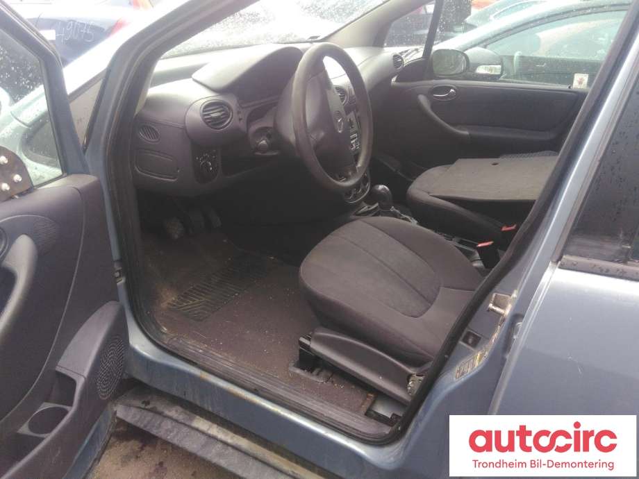Mercedes A-Klasse 1998-2004 (W168) (W168), Motorkode: 166 940, Girkassekode: 