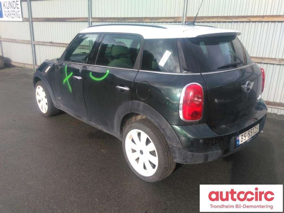 Mini Countryman 2010-2016 (R60) (R60), Motorkode: N47-C16A, Girkassekode: GS6-53DG