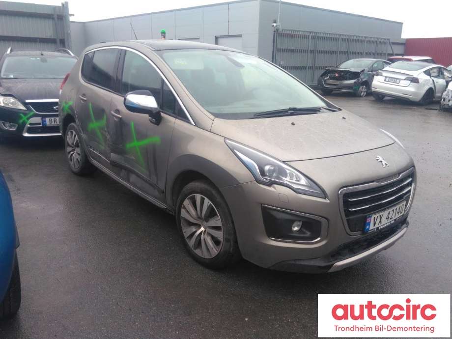 Peugeot 3008 2009-2016 (Type I) , Motorkode: BHZ, Girkassekode: 16 100 131 80
