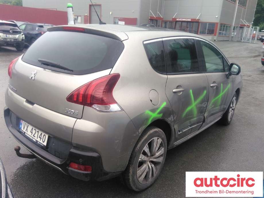 Peugeot 3008 2009-2016 (Type I) , Motorkode: BHZ, Girkassekode: 16 100 131 80