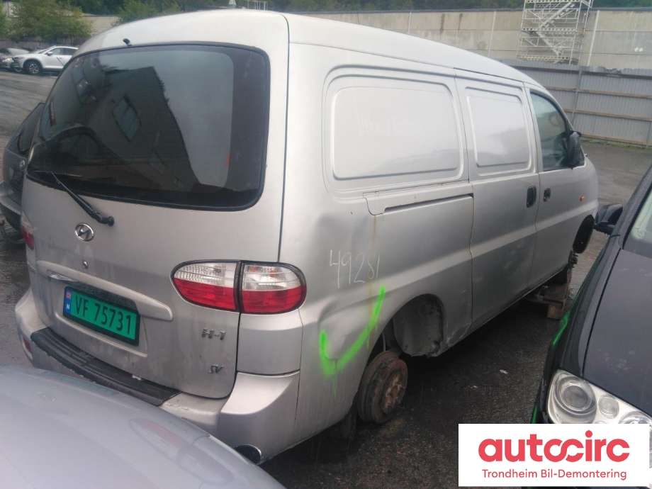 Hyundai H-1 2006-2008 (Type I, Fase 2) , Motorkode: D4BH, Girkassekode: 