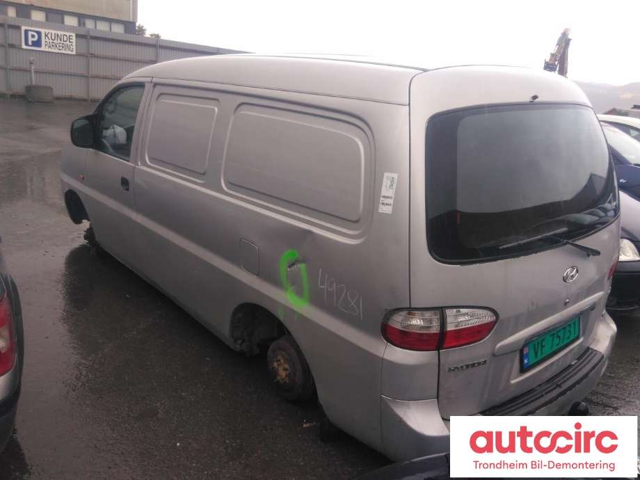 Hyundai H-1 2006-2008 (Type I, Fase 2) , Motorkode: D4BH, Girkassekode: 