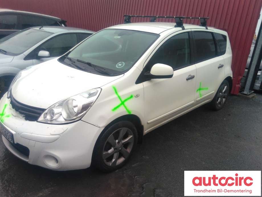 Nissan Note 2006-2013 (Type I) , Motorkode: CR14, Girkassekode: