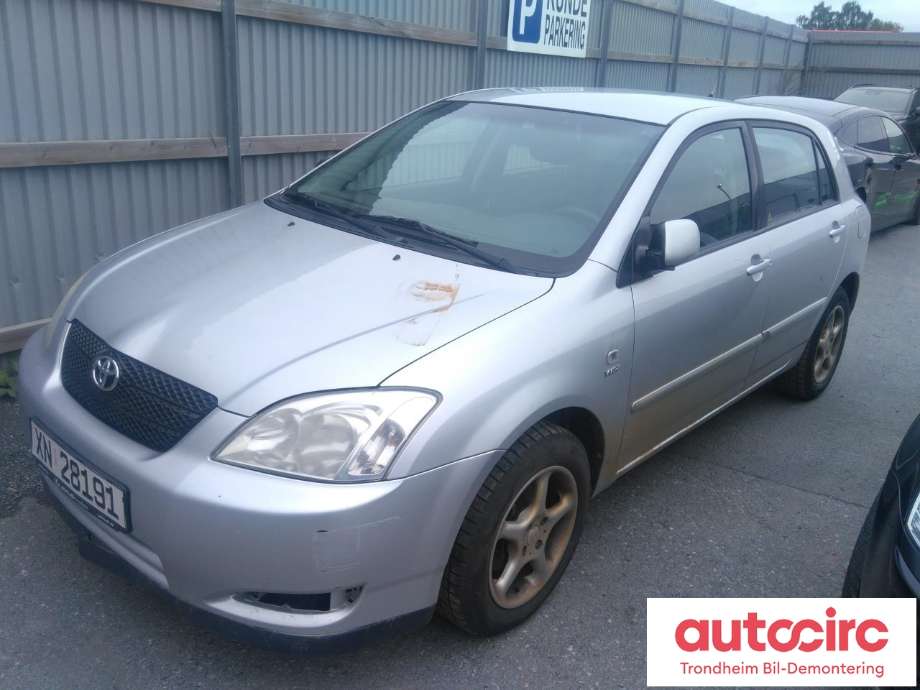 Toyota Corolla 2002-2007 , Motorkode: 3ZZ-FE, Girkassekode: 