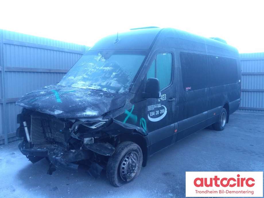 Mercedes Sprinter 2018-->> (907/910) (907/910), Motorkode: OM642.899, Girkassekode: 722902