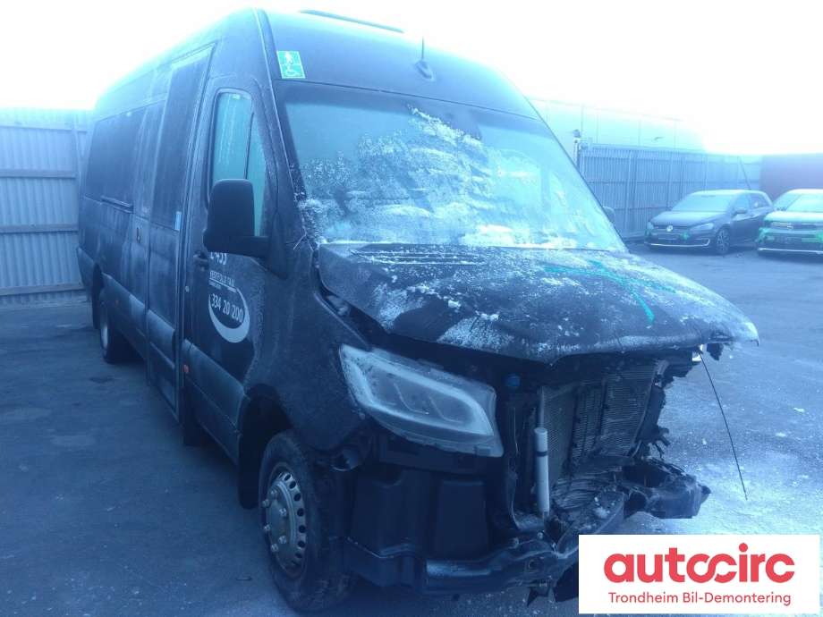 Mercedes Sprinter 2018-->> (907/910) (907/910), Motorkode: OM642.899, Girkassekode: 722902