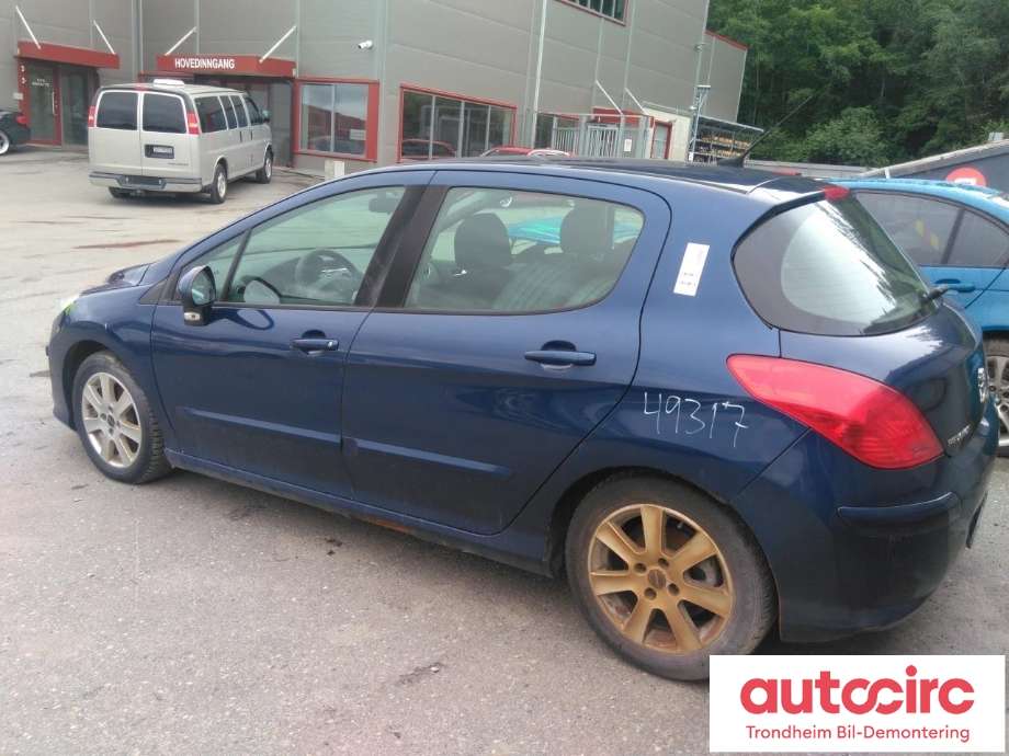 Peugeot 308 2007-2011 (Type I, Fase 1) , Motorkode: 9HV, Girkassekode: 
