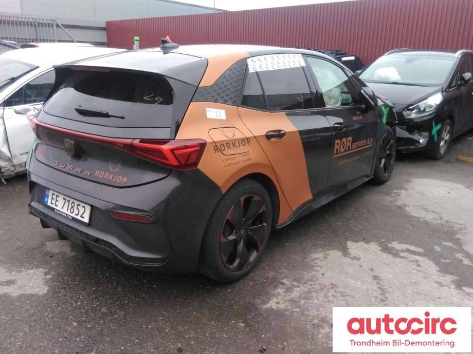 Cupra Born 2022-->> , Motorkode: EBJC, Girkassekode: UYY