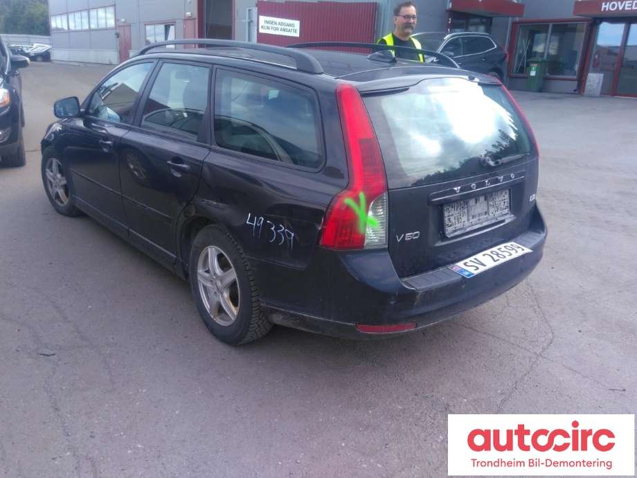 Volvo V50 2007-2012 (Fase 2) , Motorkode: D4162T, Girkassekode: 6-MAN / B6