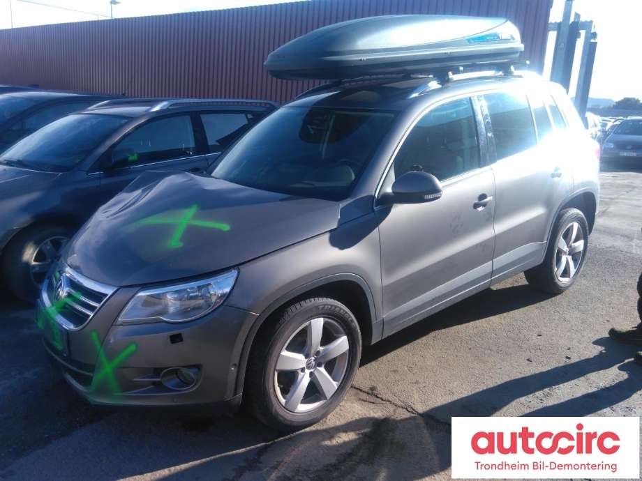 VW Tiguan 2007-2011 (Type I, Fase 1) , Motorkode: CBAB, Girkassekode: JBG