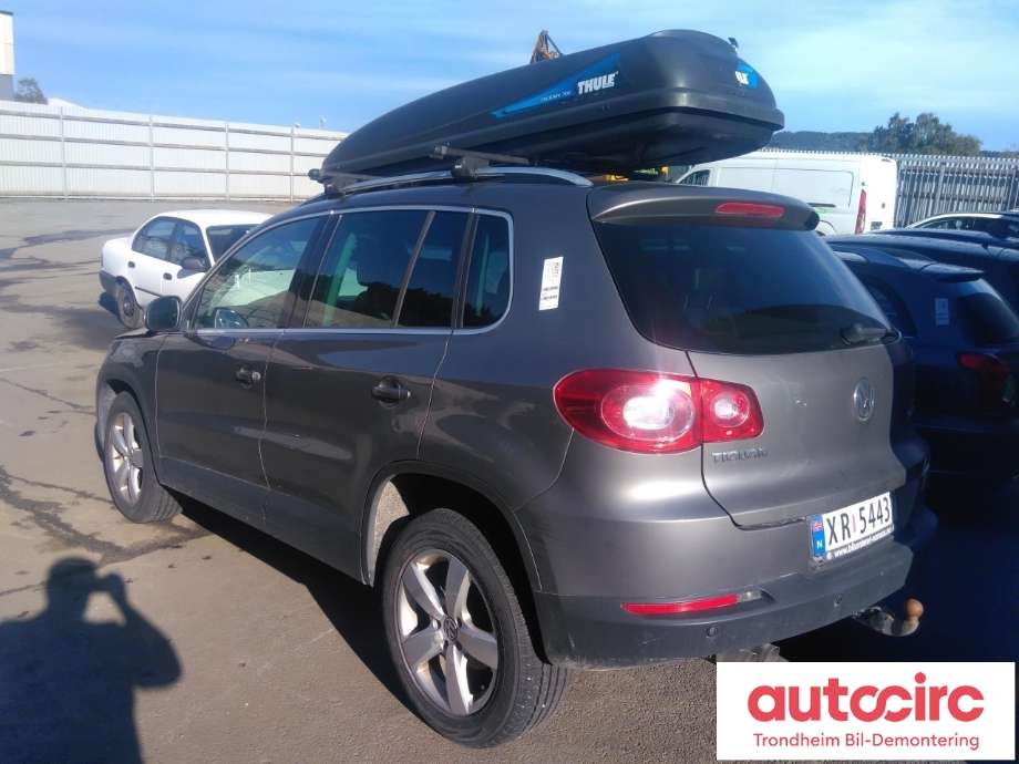 VW Tiguan 2007-2011 (Type I, Fase 1) , Motorkode: CBAB, Girkassekode: JBG