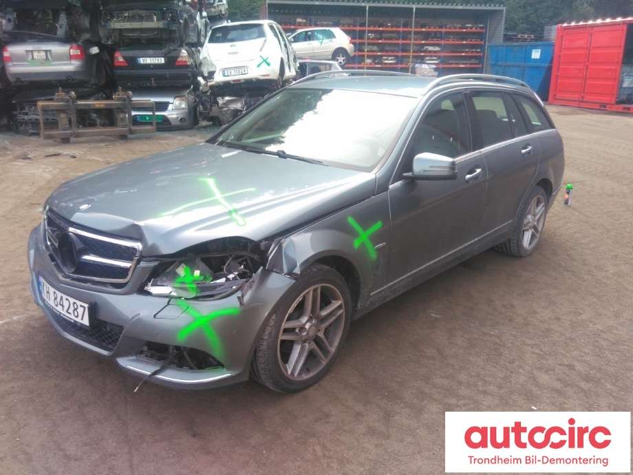 Mercedes C-Klasse 2011-2014 (Fase 2) (W204) (W204), Motorkode: OM651.913, Girkassekode: 722996