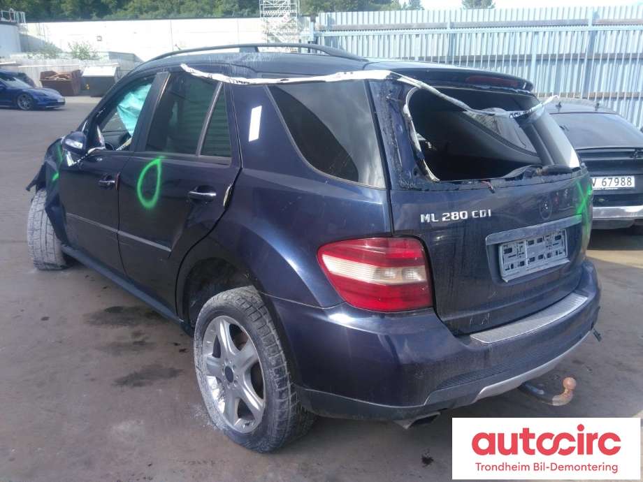 Mercedes ML 2005-2011 (W164) (W164), Motorkode: OM642, Girkassekode: D722902 (D7229_GA)