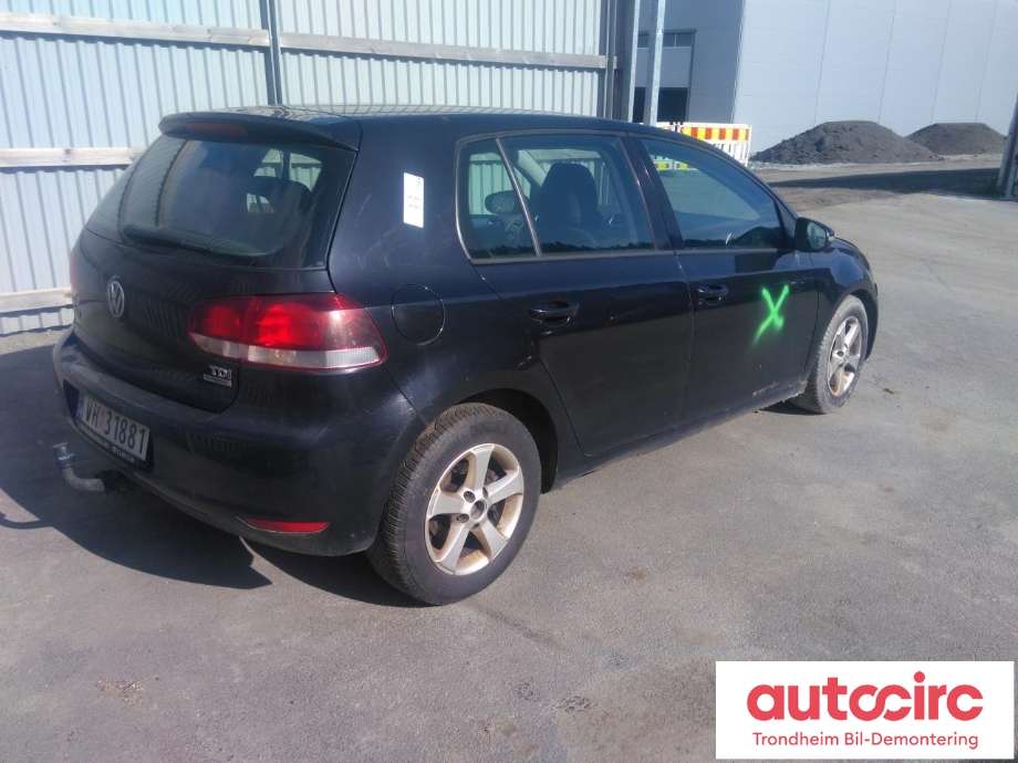 VW Golf VI 2008-2012 , Motorkode: CAYC, Girkassekode: LUB