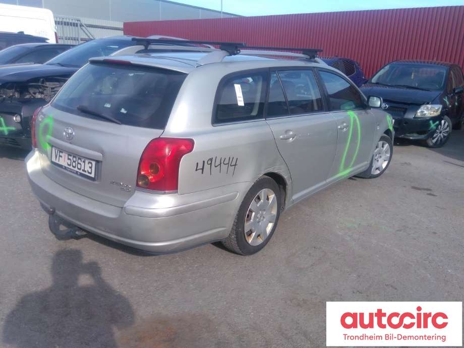 Toyota Avensis 2003-2008 (Type II) , Motorkode: 1CD-FTV, Girkassekode: 