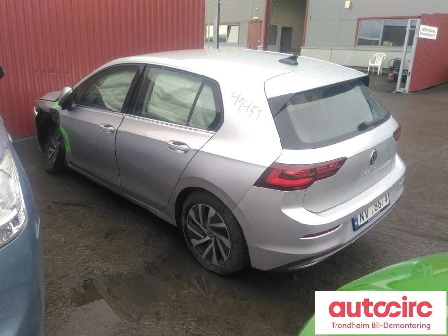 VW Golf VIII 2020-->> , Motorkode: DGEA, Girkassekode: TTT