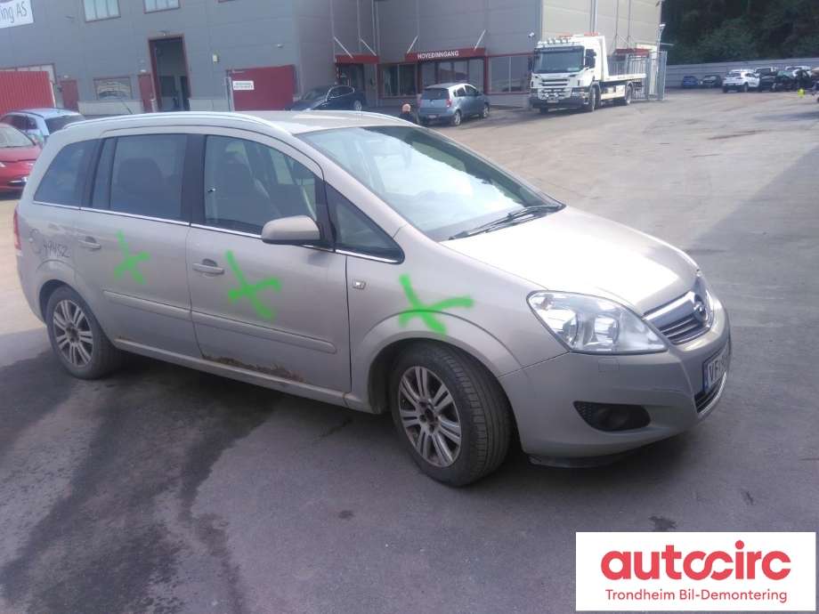 Opel Zafira B 2005-2011 , Motorkode: Z18XER, Girkassekode: 