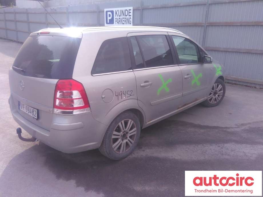 Opel Zafira B 2005-2011 , Motorkode: Z18XER, Girkassekode: 