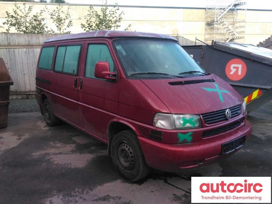 VW Transporter / Caravelle 1990-2003 (T4) (T4), Motorkode: ACV, Girkassekode: FJS