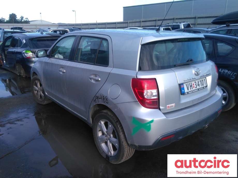 Toyota Urban Cruiser 2009-2014 , Motorkode: 1ND-TV, Girkassekode: 
