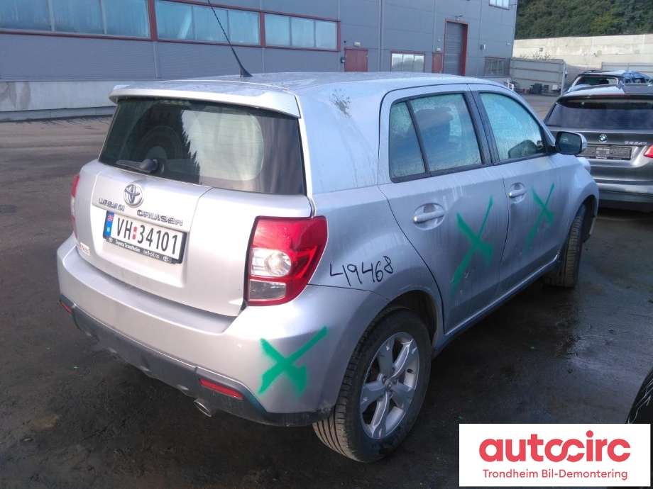 Toyota Urban Cruiser 2009-2014 , Motorkode: 1ND-TV, Girkassekode: 