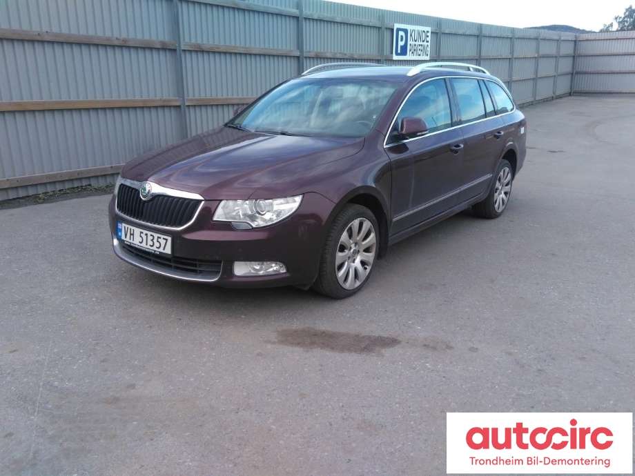Škoda Superb 2008-2015 (Type II) , Motorkode: CBB, Girkassekode: KXZ