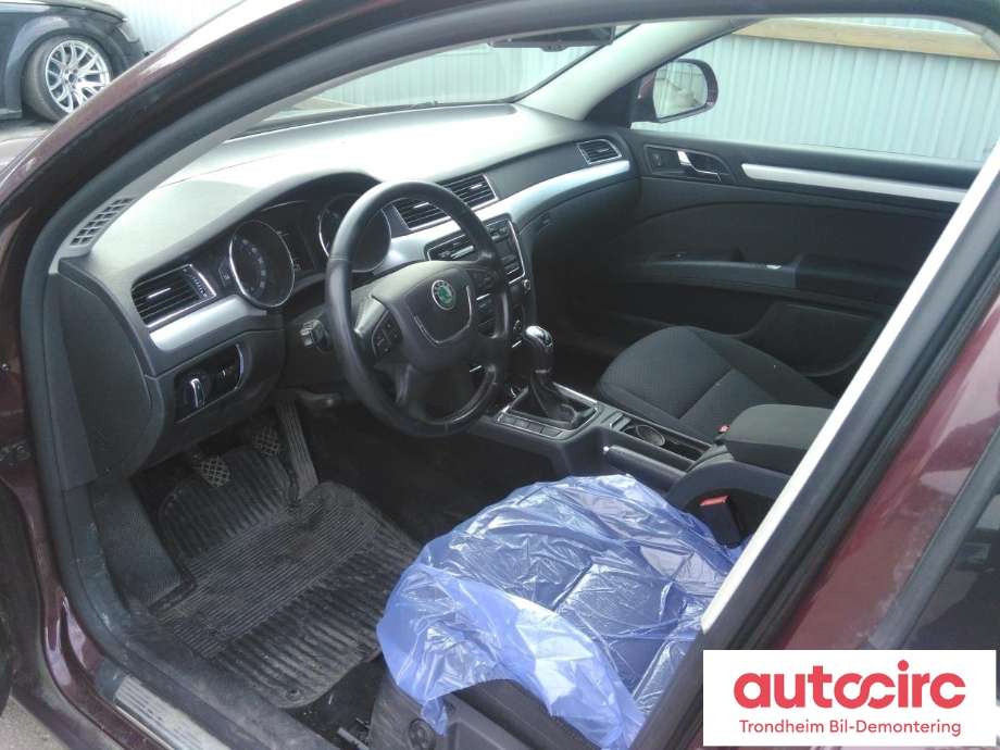 Škoda Superb 2008-2015 (Type II) , Motorkode: CBB, Girkassekode: KXZ