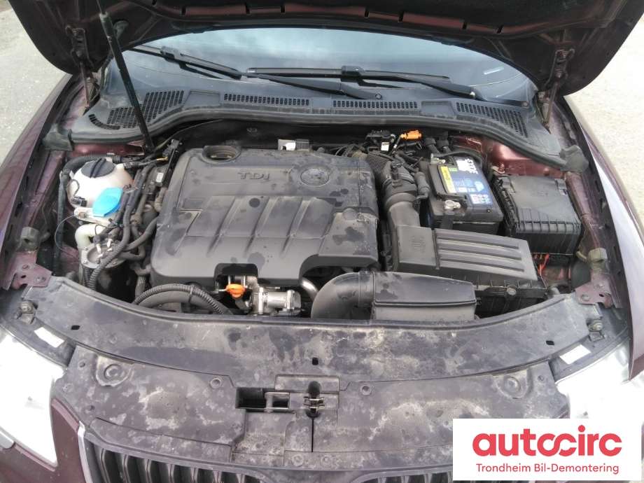 Škoda Superb 2008-2015 (Type II) , Motorkode: CBB, Girkassekode: KXZ