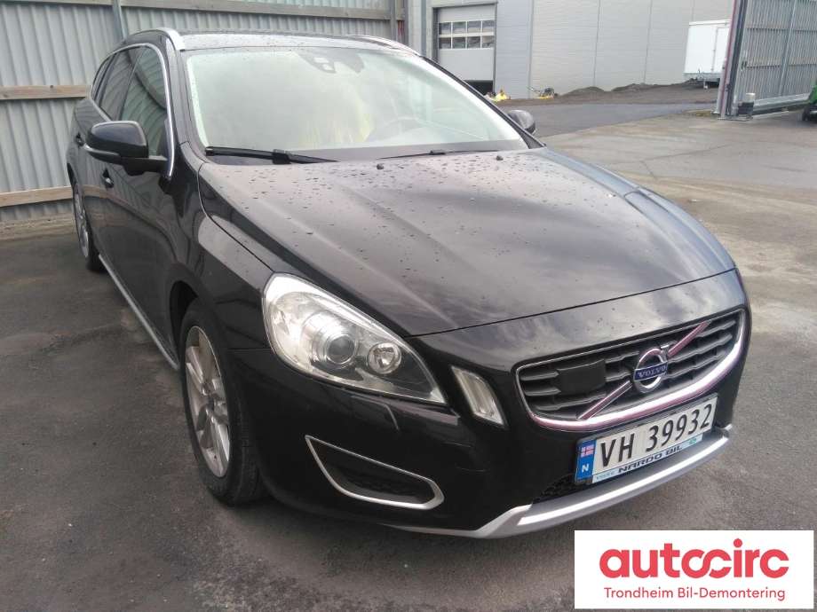 Volvo V60 2010-2013 (Type I, Fase 1) , Motorkode: B4164T3, Girkassekode: 6-PSHIFT 2WD / MPS6