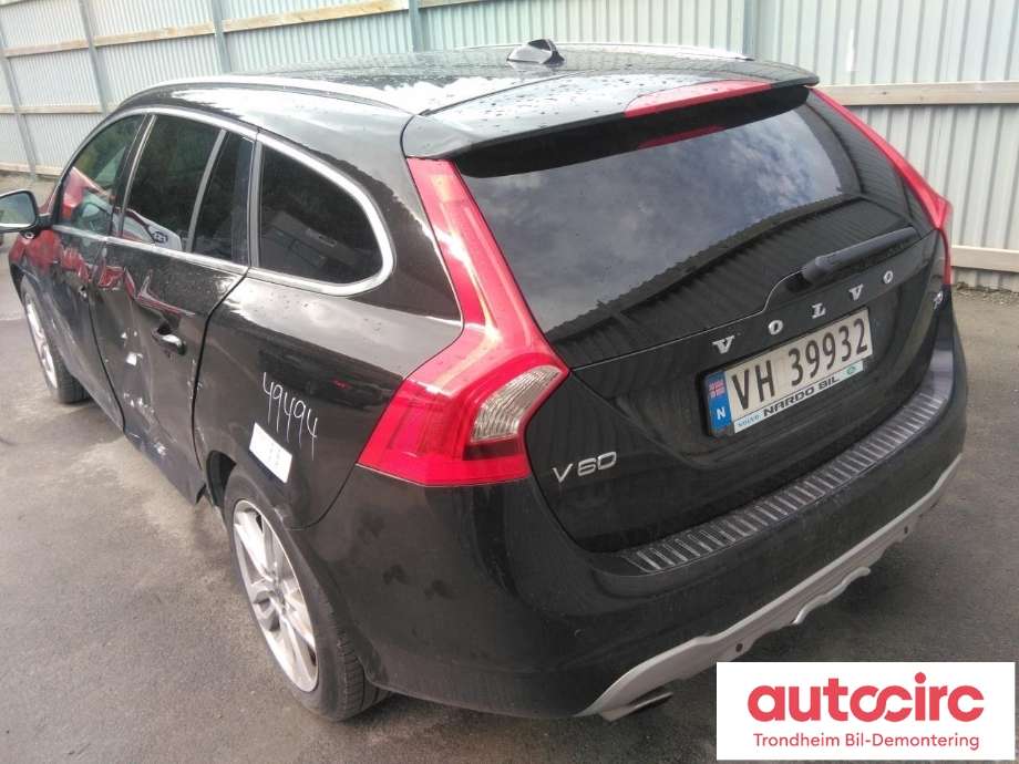 Volvo V60 2010-2013 (Type I, Fase 1) , Motorkode: B4164T3, Girkassekode: 6-PSHIFT 2WD / MPS6