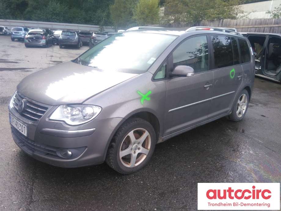 VW Touran 2007-2010 (Type I, Fase 2) , Motorkode: BMM, Girkassekode: KPT
