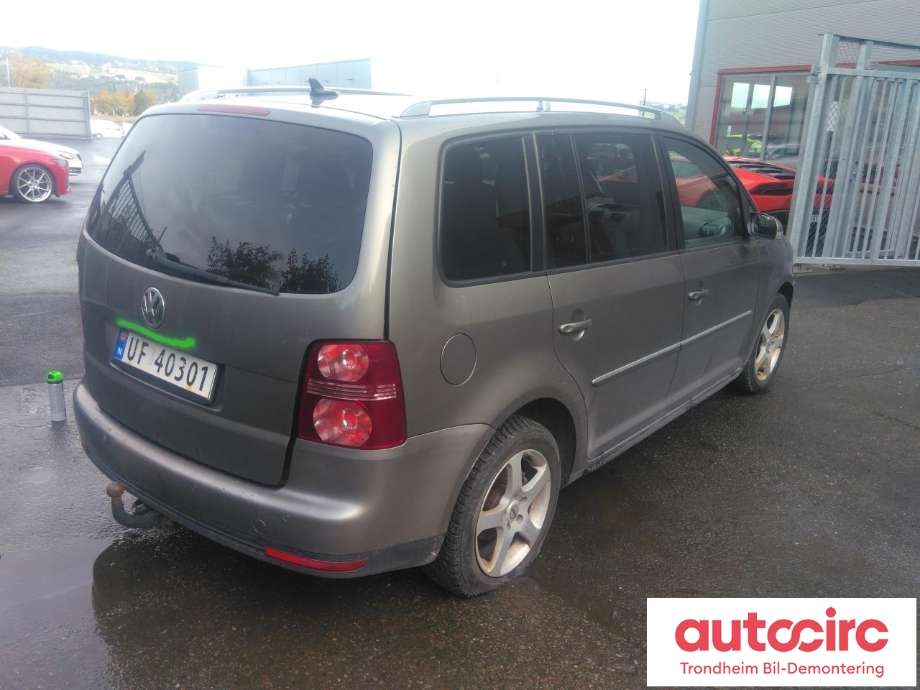 VW Touran 2007-2010 (Type I, Fase 2) , Motorkode: BMM, Girkassekode: KPT