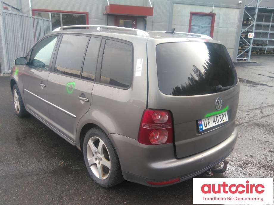 VW Touran 2007-2010 (Type I, Fase 2) , Motorkode: BMM, Girkassekode: KPT